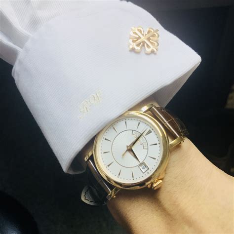 patek philippe strap watches|patek philippe cufflinks.